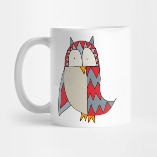 Folk style bird Mug